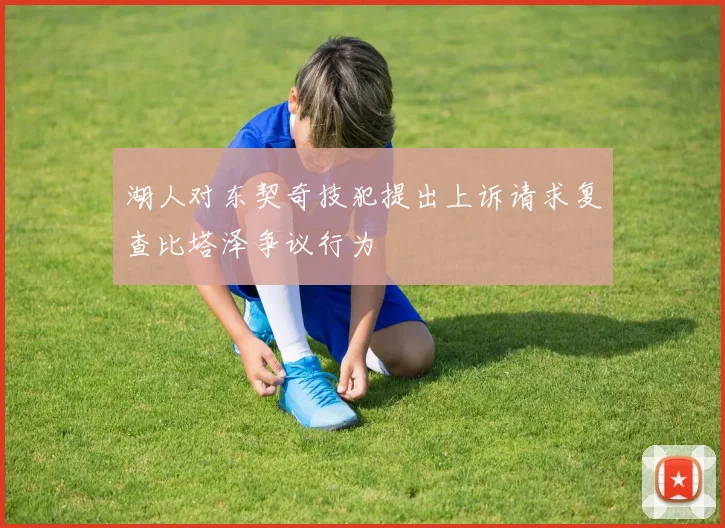 湖人对东契奇技犯提出上诉请求复查比塔泽争议行为